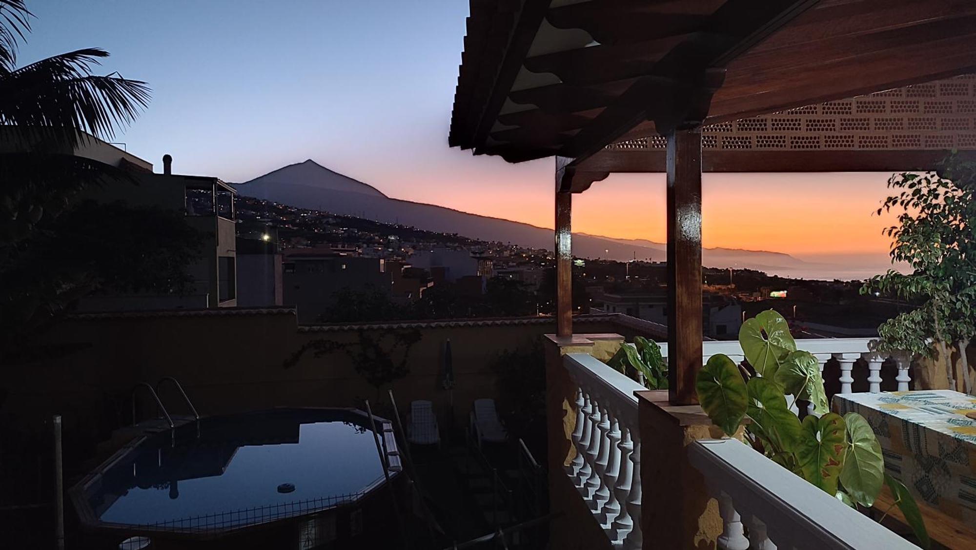 Casa" Vistas Al Teide" Mar Piscina Privada Parking Cubierto Gratuito En Las Instalaciones La Victoria de Acentejo Kültér fotó