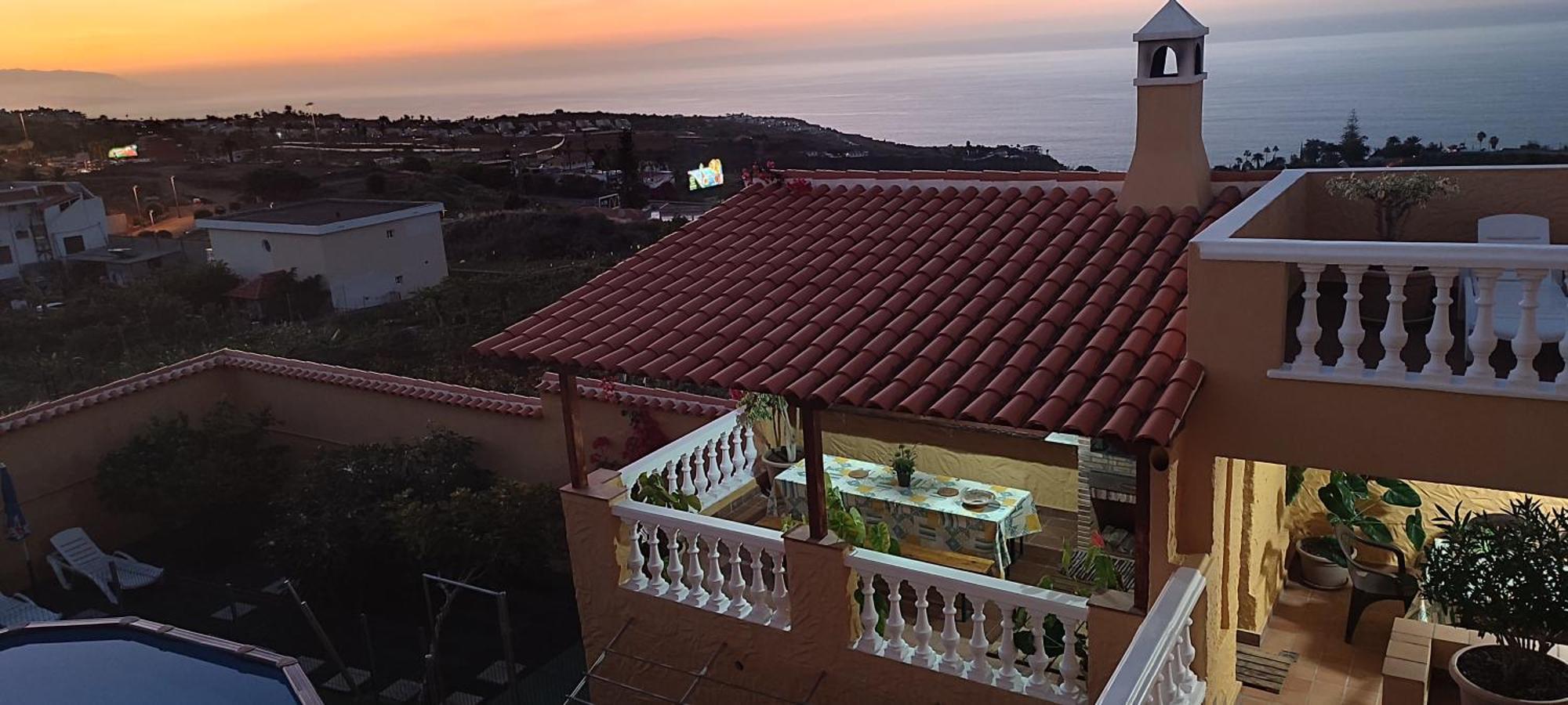 Casa" Vistas Al Teide" Mar Piscina Privada Parking Cubierto Gratuito En Las Instalaciones La Victoria de Acentejo Kültér fotó